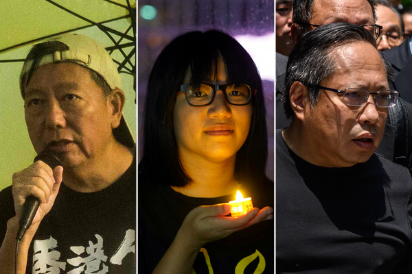 香港天安门事件守夜活动组织者被判入狱(图1) 香港天安门事件守夜活动组织者被判入狱