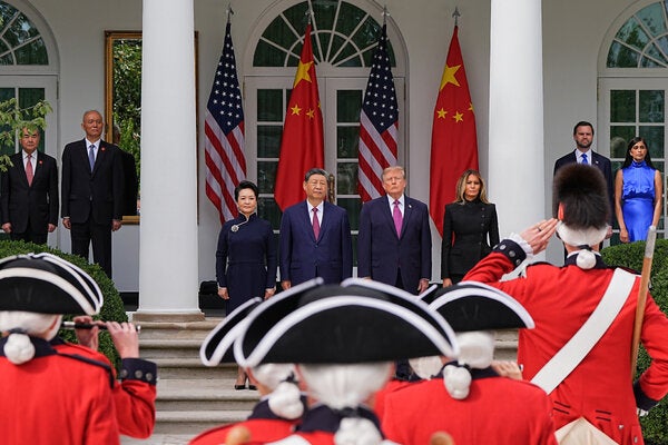 特朗普的白宫欢迎强人领袖习近平,却拒绝美国记者(图1) 特朗普的白宫欢迎强人领袖习近平,却拒绝美国记者