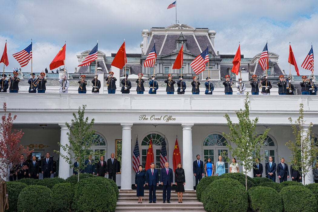 特朗普与习近平在白宫会面,外界对峰会成果预期较低(图3) 特朗普与习近平在白宫会面,外界对峰会成果预期较低
